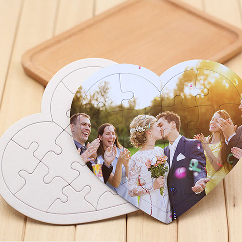 Custom Jigsaw Puzzles Heart