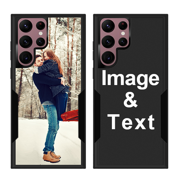 Custom for Galaxy S22 Ultra 5G Dual Shock Case