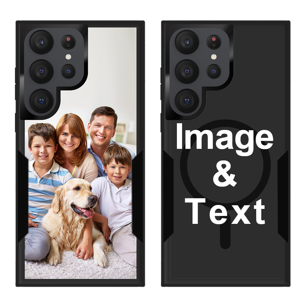 Custom for Galaxy S23 Ultra 5G Dual Shock MagSafe Case