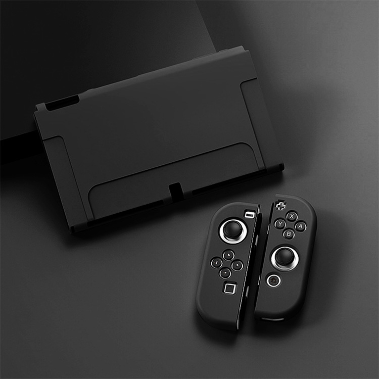 Custom Silicone Case for Nintendo Switch OLED Model Console, NS Joycon Handheld Controller