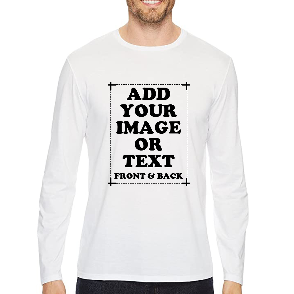 Custom Men's Modal Long Sleeve T-Shirt
