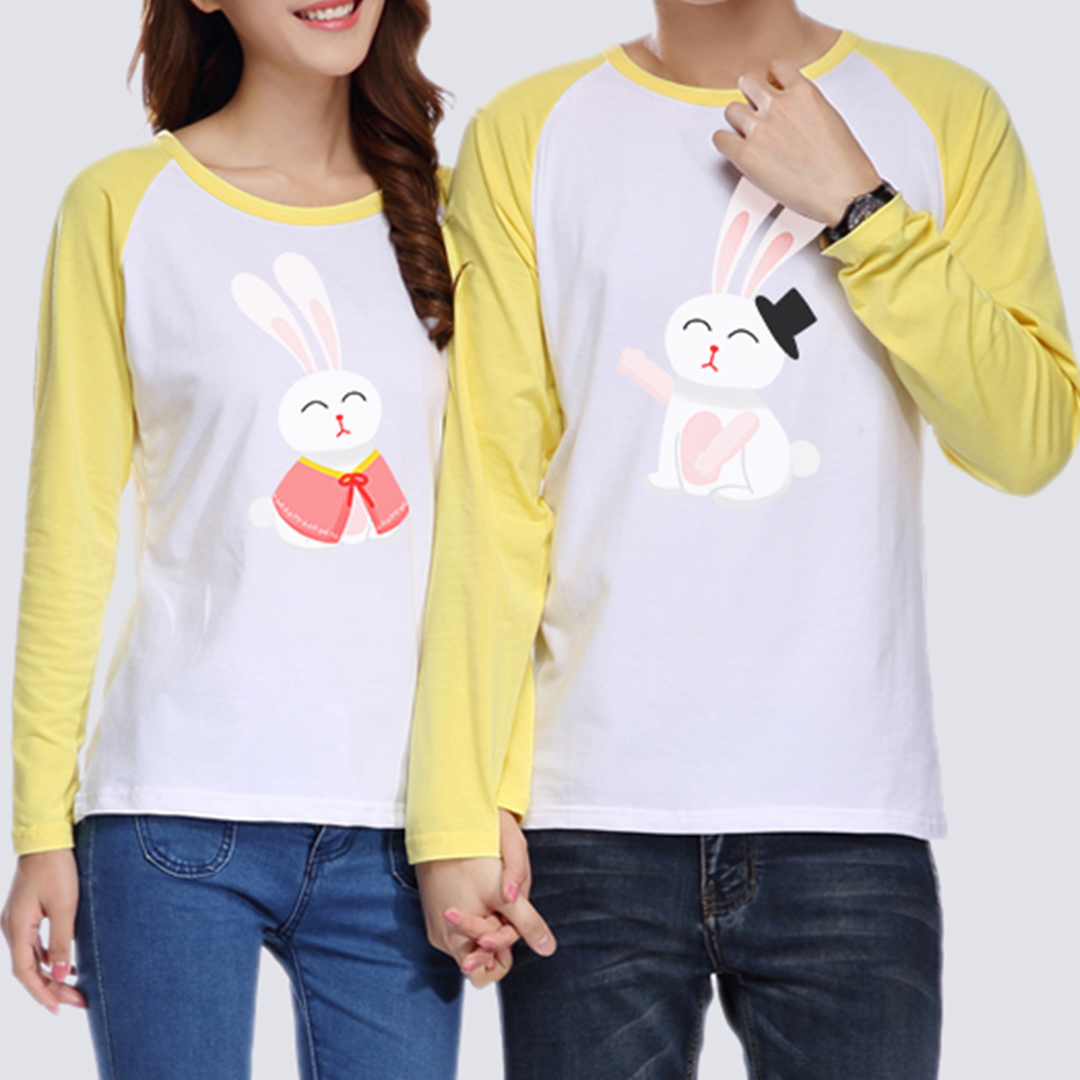 Custom Adult Raglan Long Sleeve T-Shirt