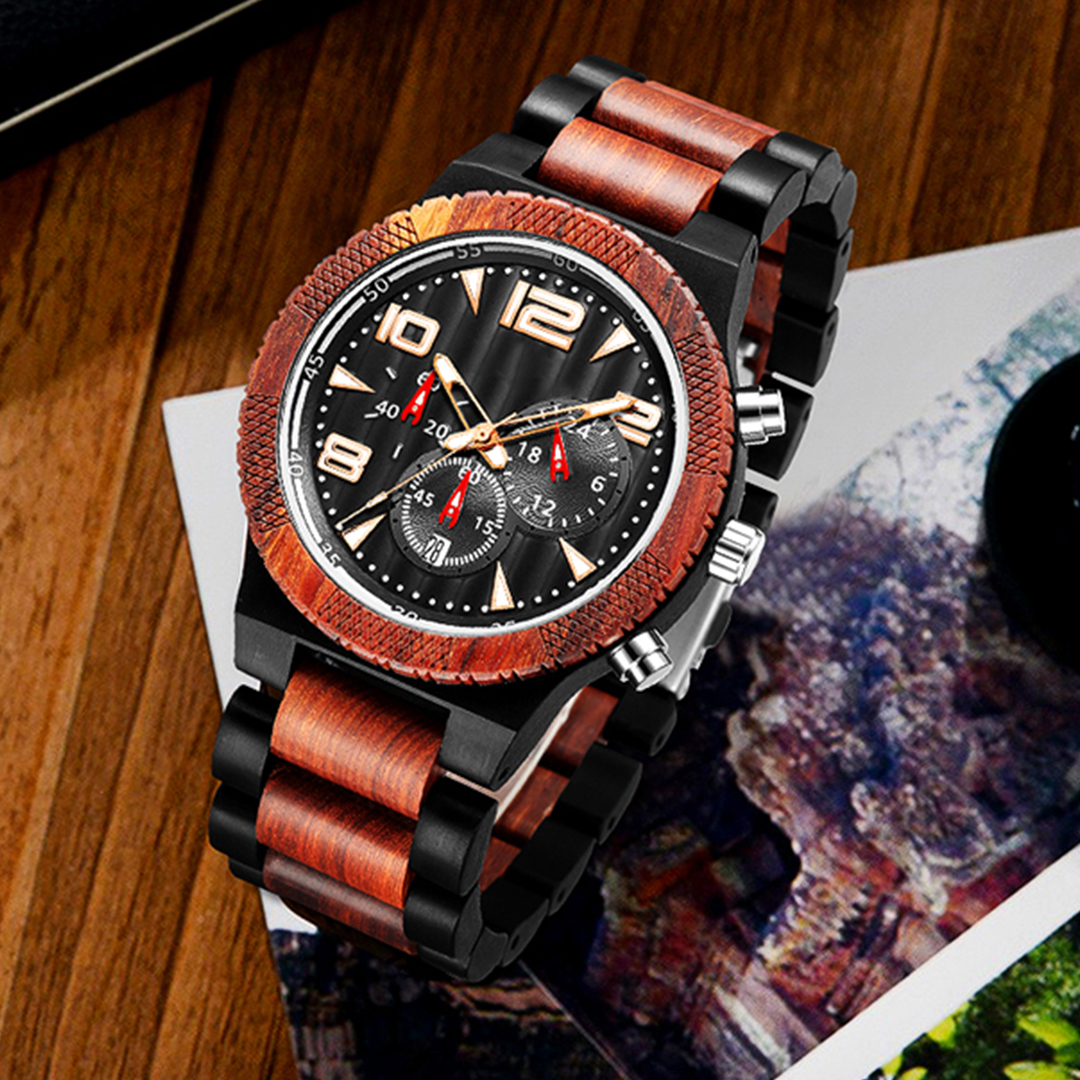 Personalized Text Wooden Watches [1016]