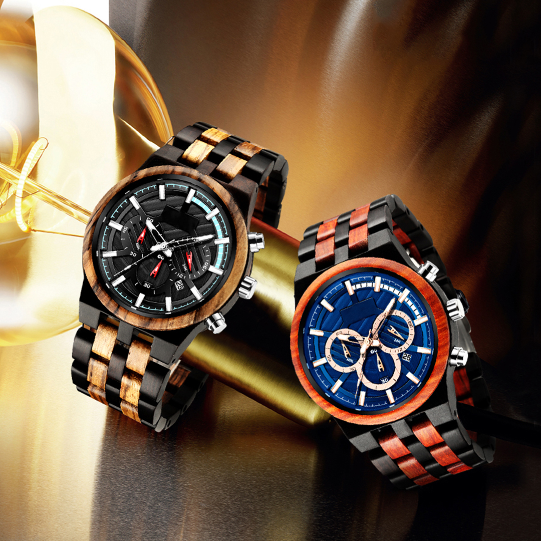 Personalized Text Wooden Watches [1018]