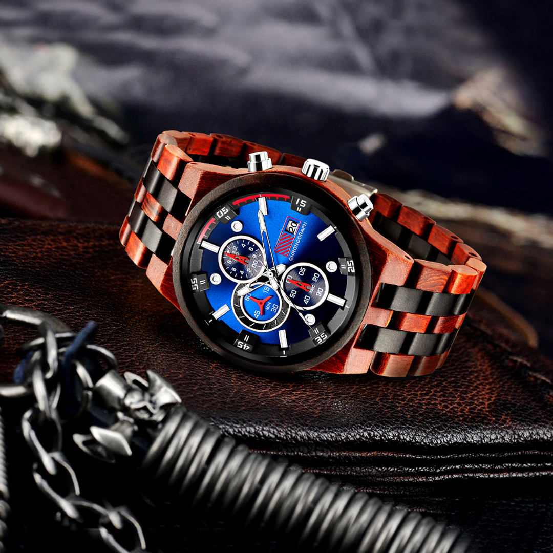 Personalized Text Wooden Watches [1020]