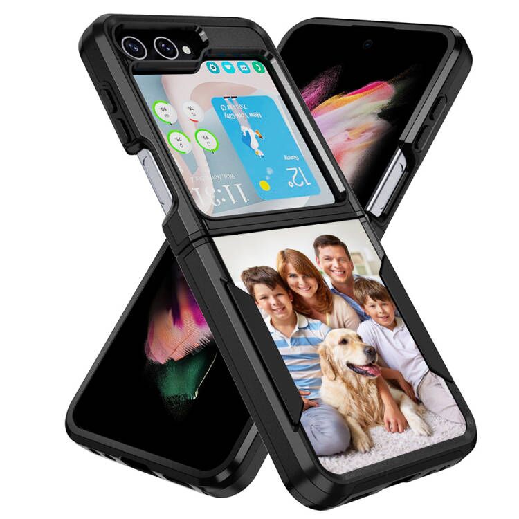 Custom for Galaxy Z Flip5 Dual Shock Case